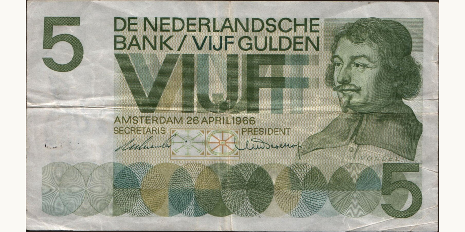 5 gulden 1966
