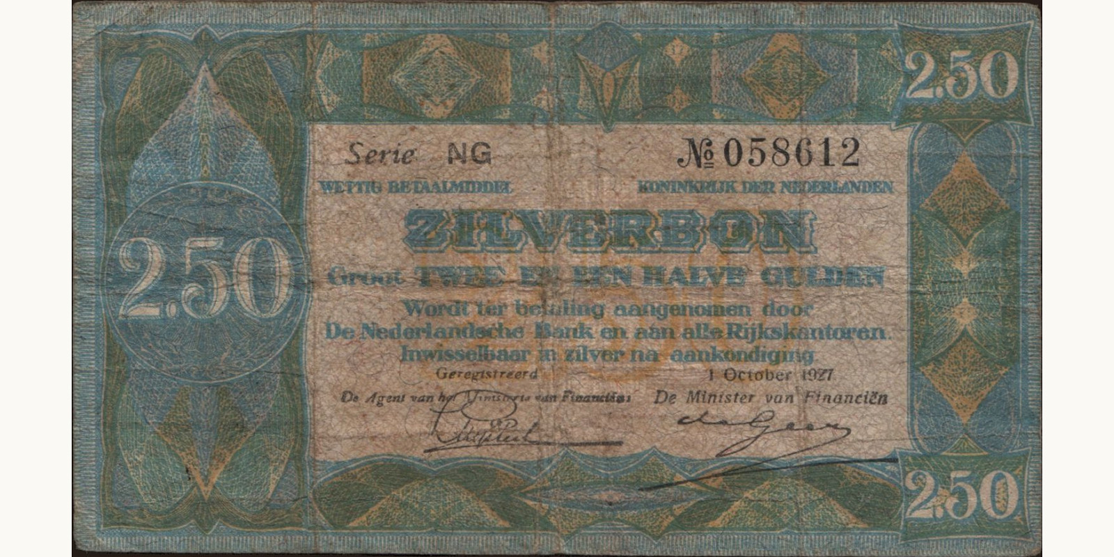 2 gulden 1927