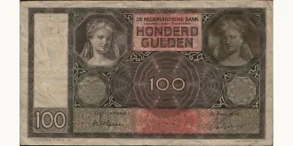 100 gulden 1933