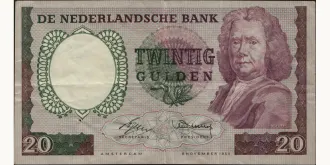 20 gulden 1955