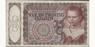 25 gulden 1943
