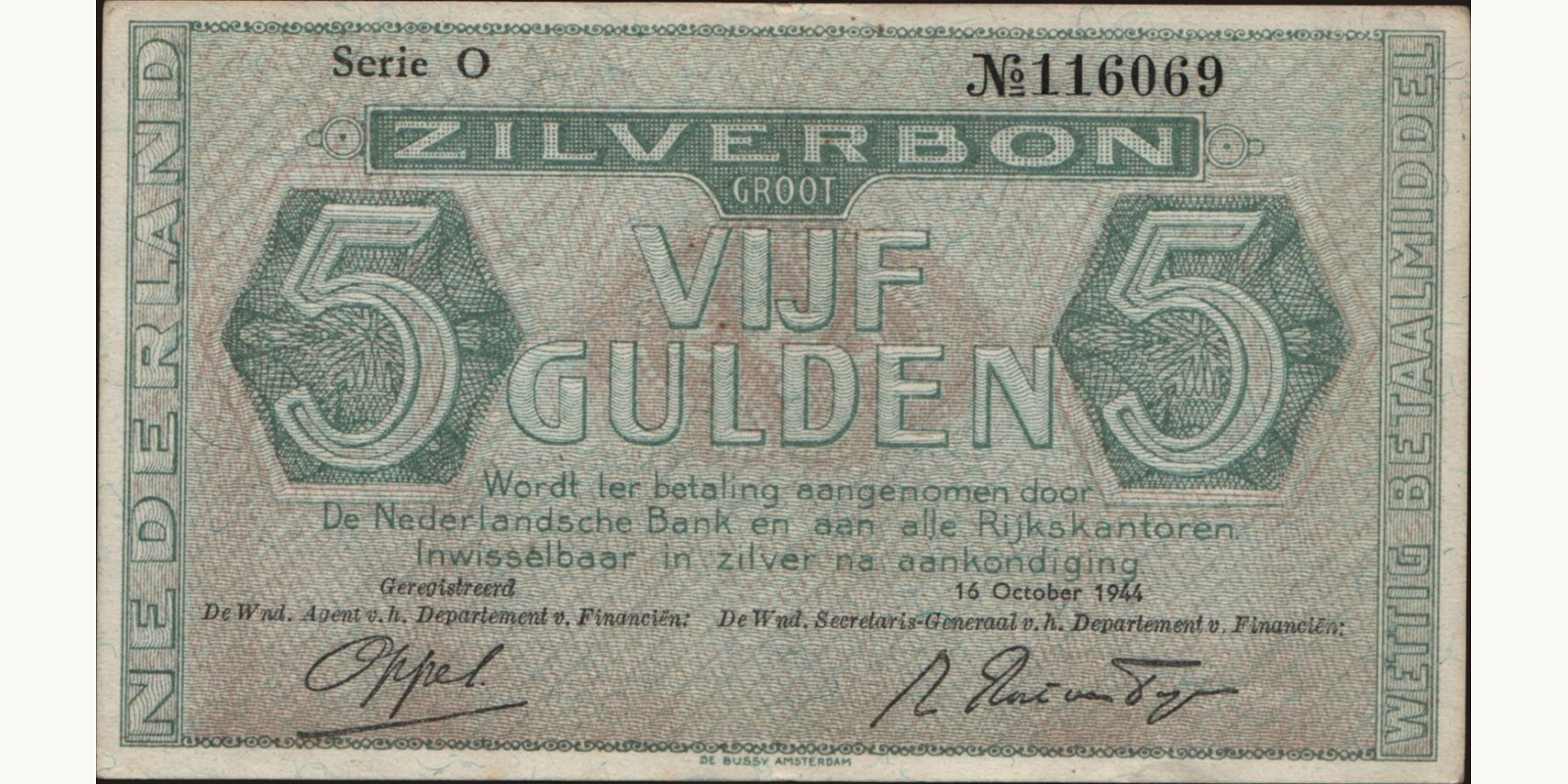 5 gulden 1944