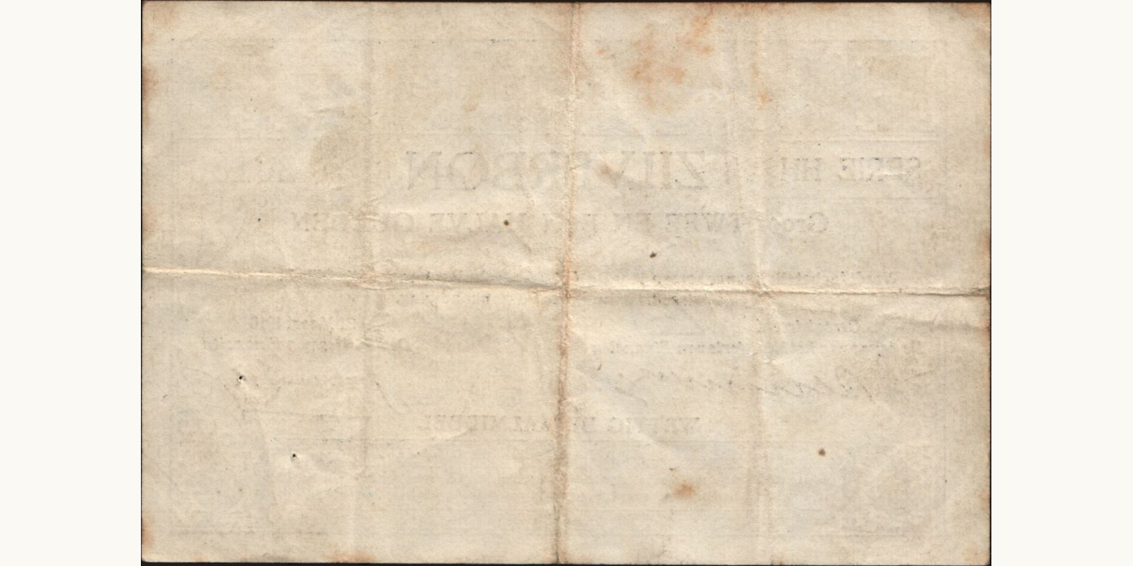 25 gulden Нидерланды 1916 — Оборотная сторона