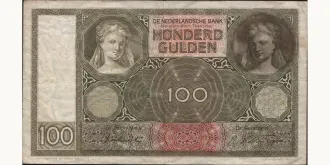 100 gulden 1944