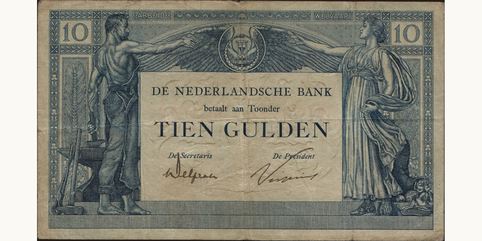 10 gulden 1923