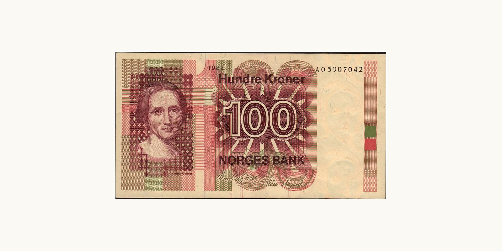 100 krone 1982
