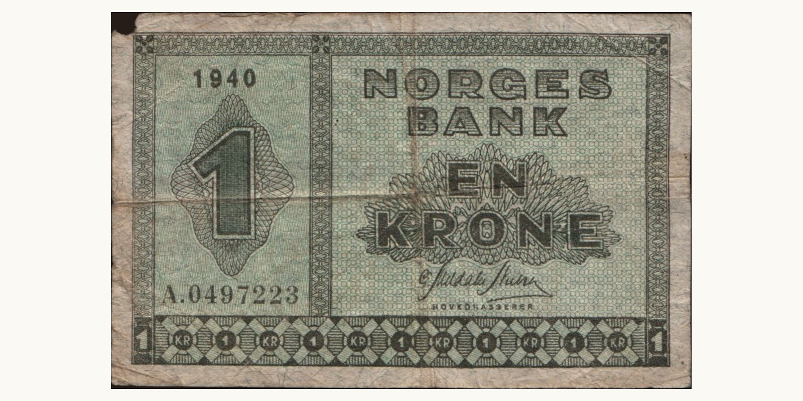 1 krone 1940