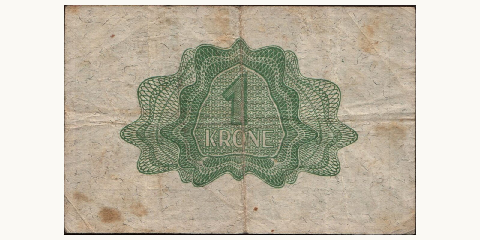 1 krone Норвегия 1944 — Оборотная сторона