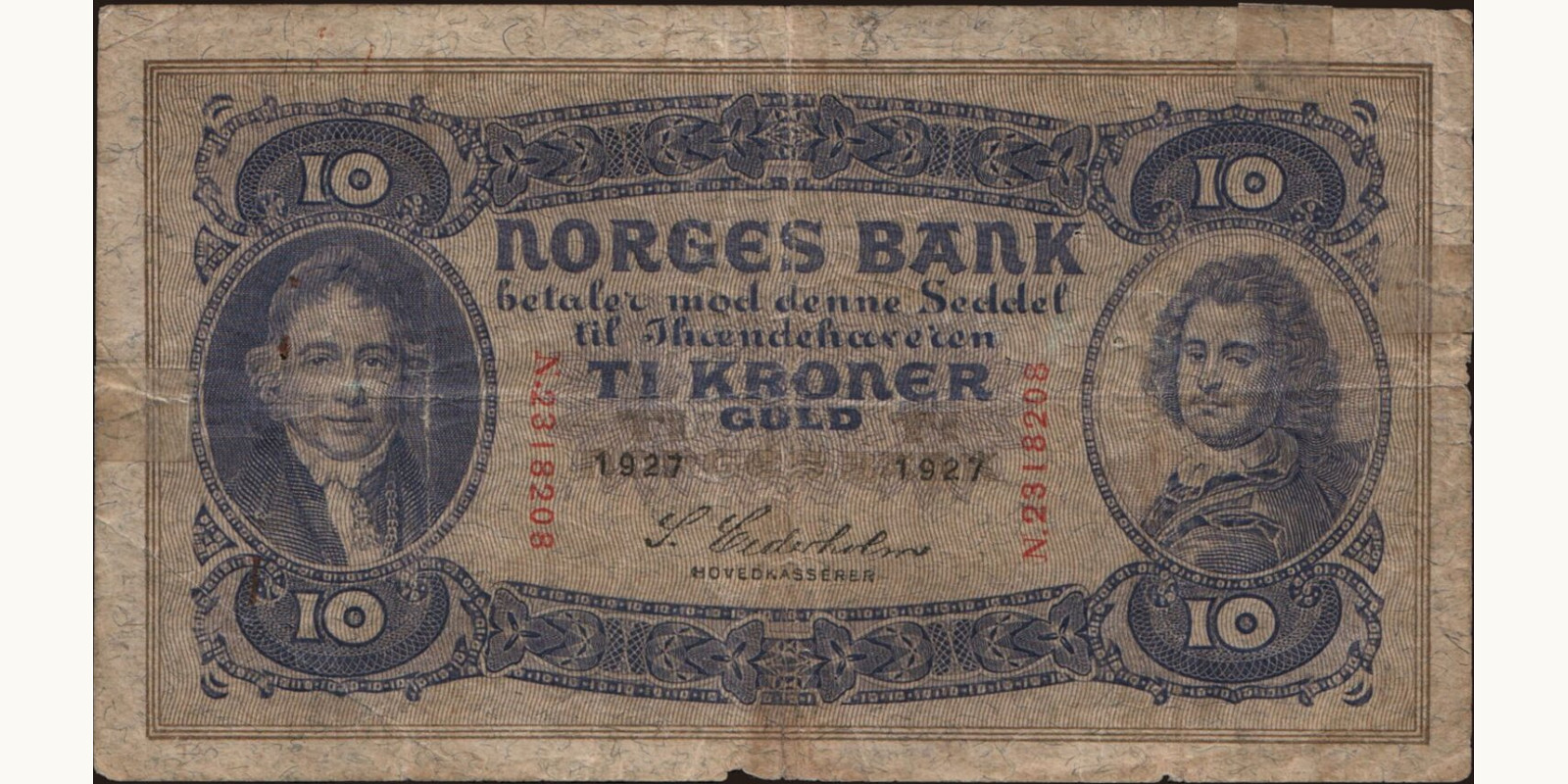 10 krone 1927