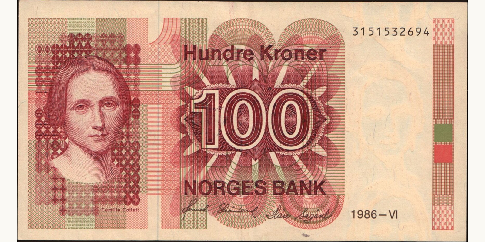 100 krone 1988