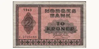 2 krone 1943