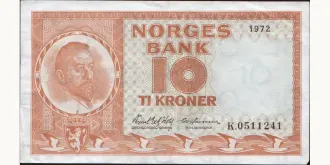 10 krone 1972