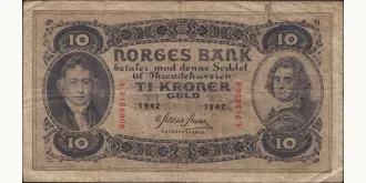 10 krone 1942