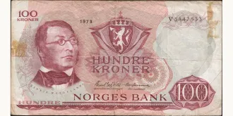 100 krone 1973