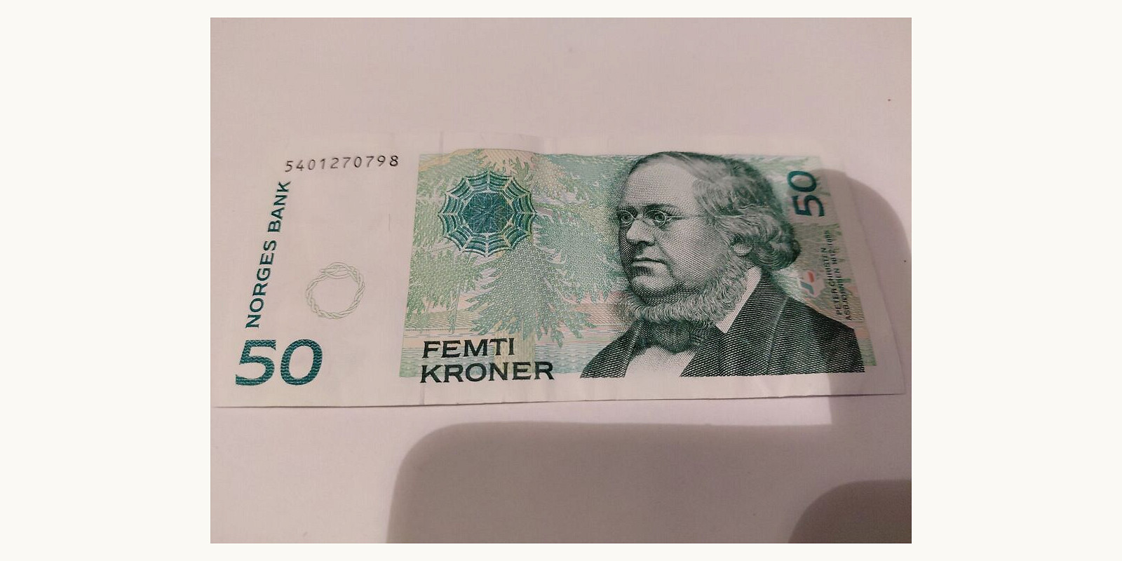 50 kroon Norway 1996 — Front side