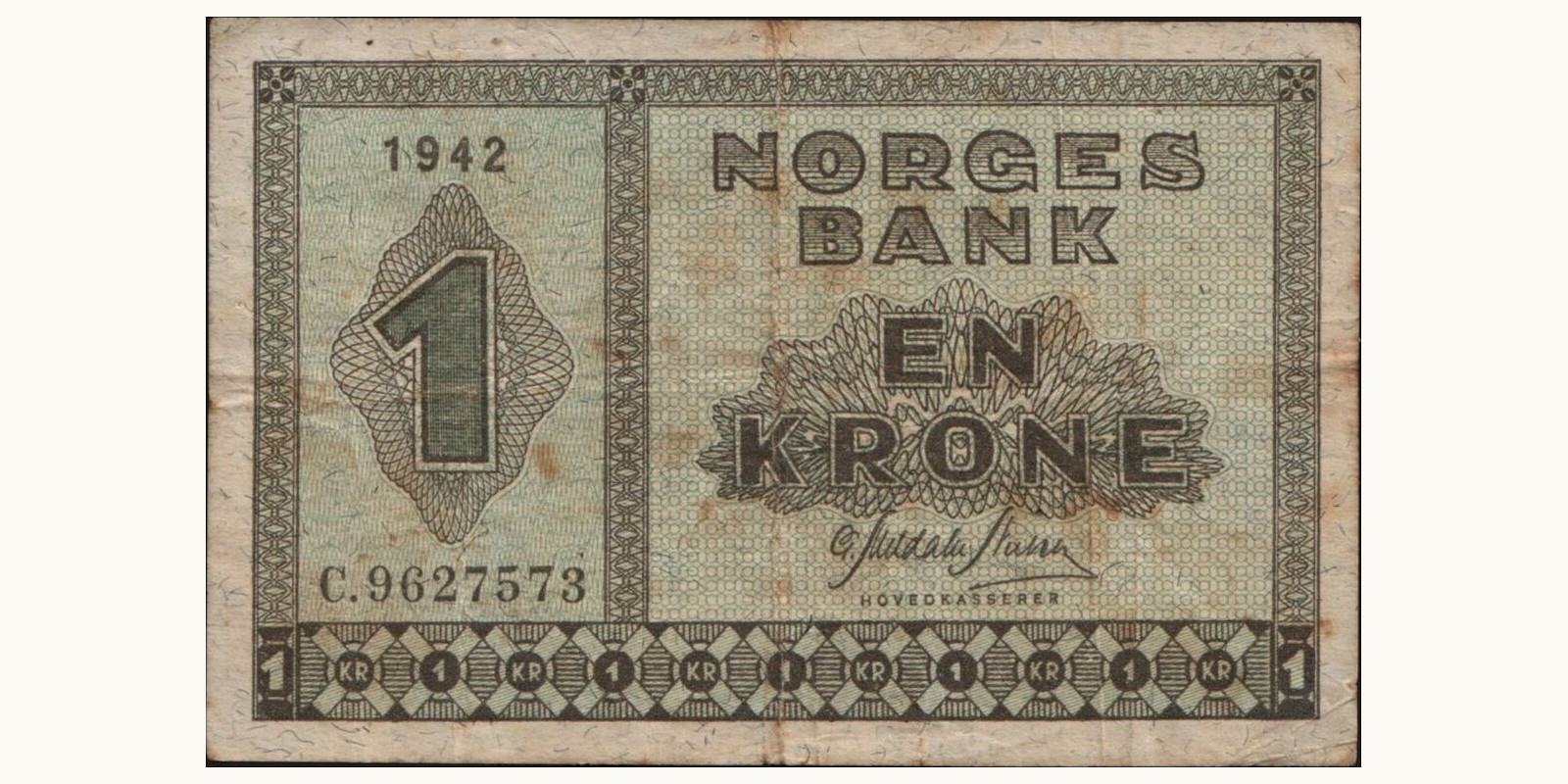 1 krone 1942