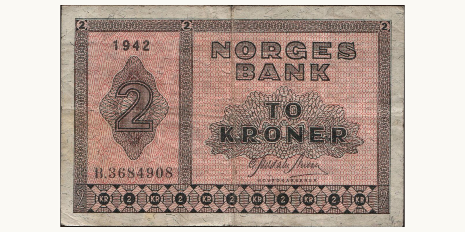 2 krone 1942