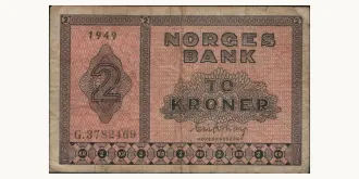 2 kroner 1949