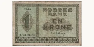 1 krone 1946