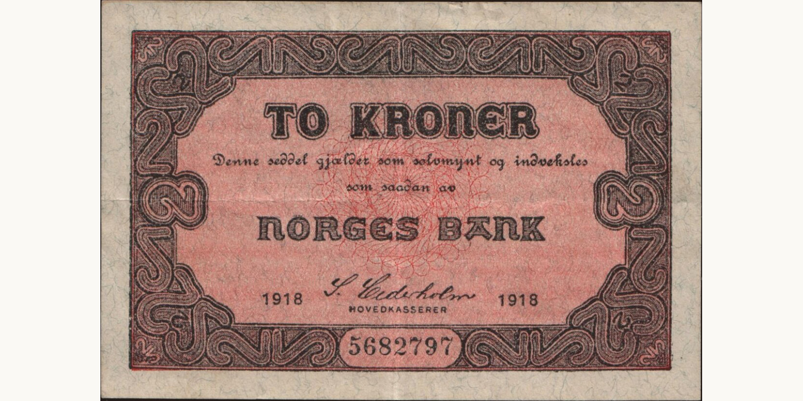 2 krone 1918