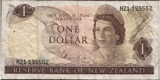 1 dollars 1977