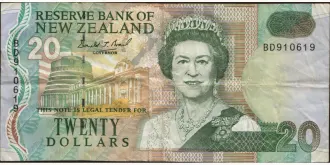 20 dollars 1992