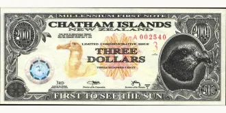 3 dollars 2001