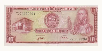 10 soles 1971