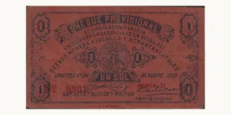 1 soles 1921