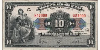 10 soles 1944