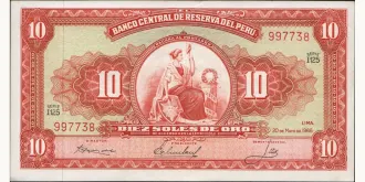 10 soles 1966