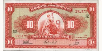 10 soles 1967