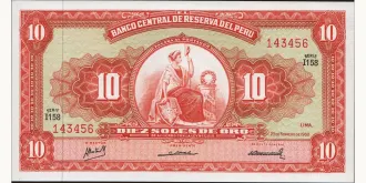 10 soles 1968
