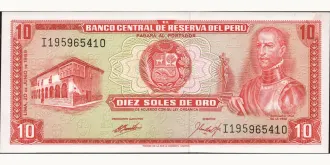 10 soles 1969