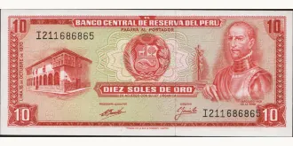 10 soles 1970