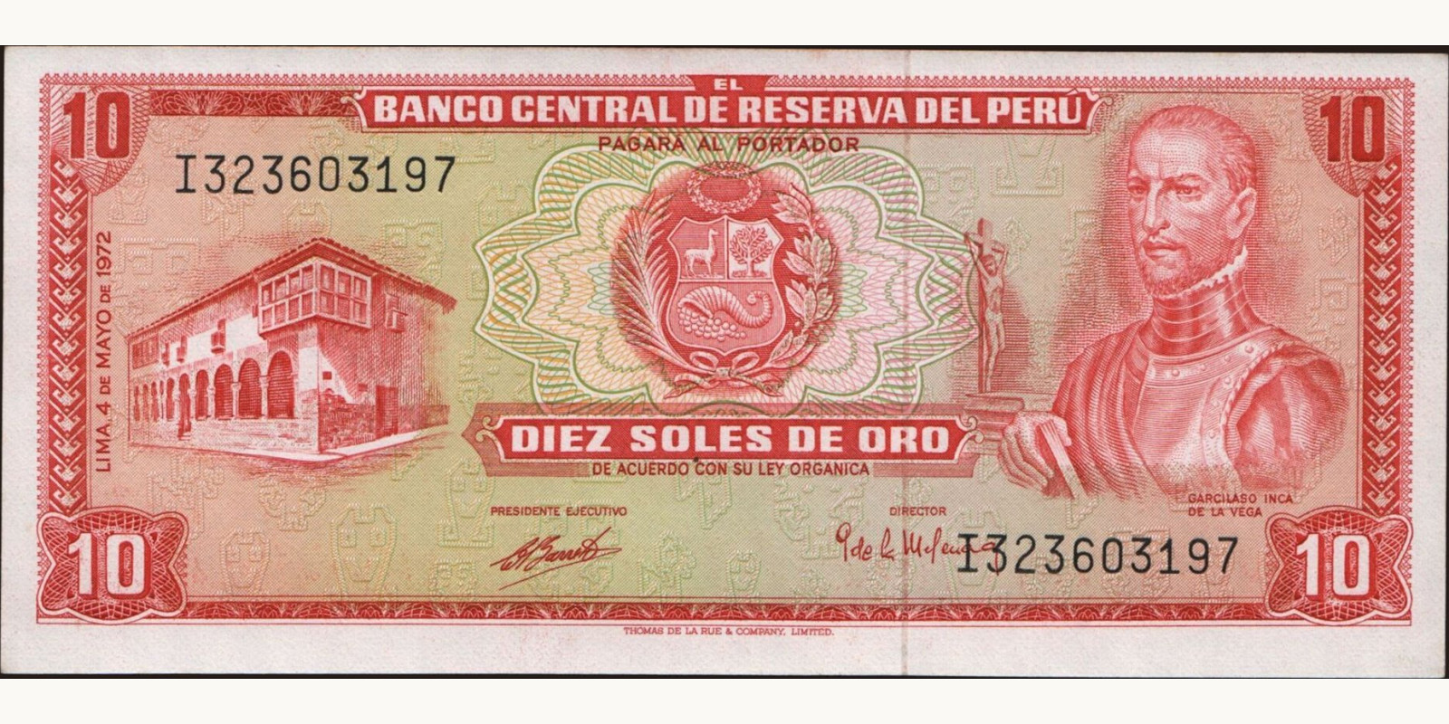 10 soles 1972