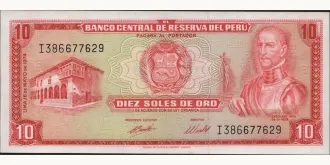 10 soles 1974