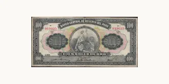 100 soles 1952