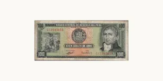 100 soles 1969