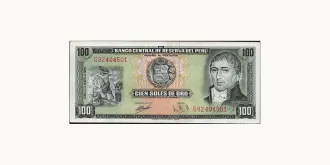 100 soles 1972