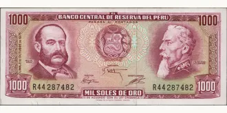 1000 soles 1975