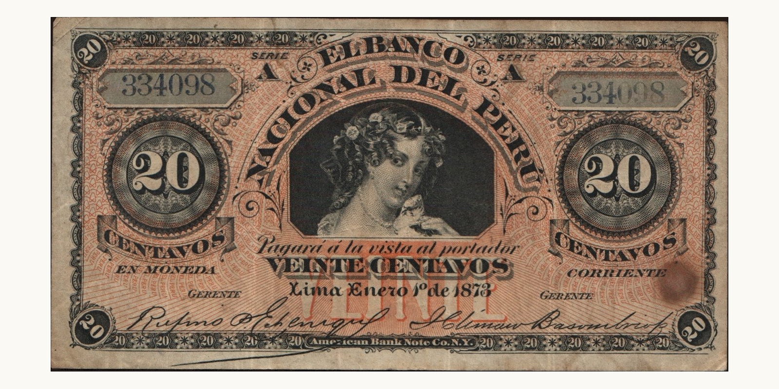 20 centavos 1873