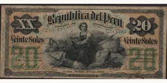 20 soles 1879