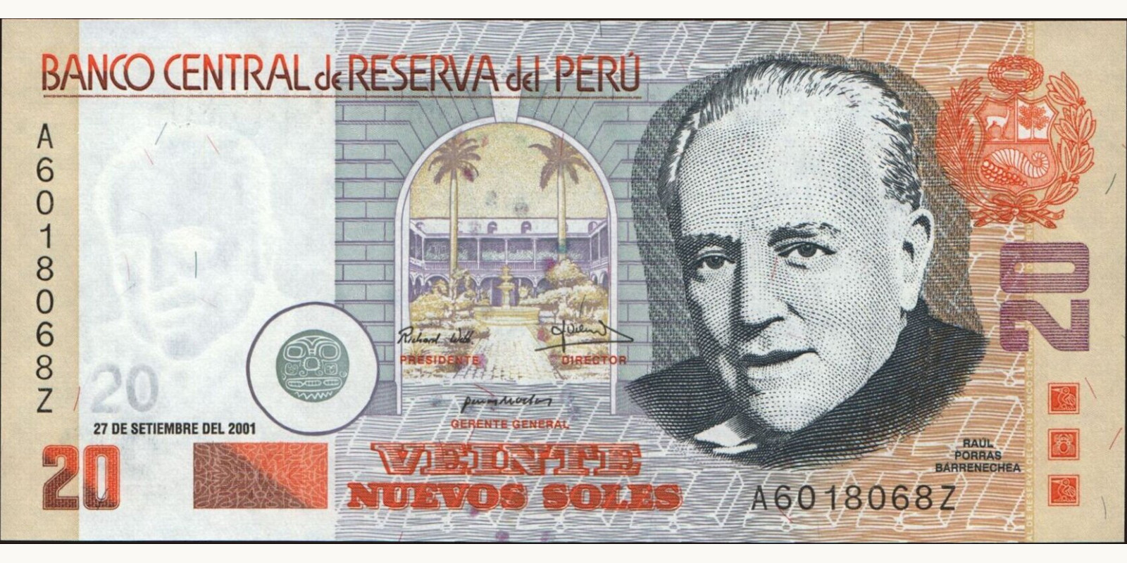 20 soles 2001