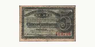 5 centavos 1917