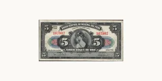 5 soles 1944