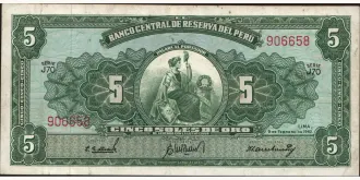 5 soles 1962