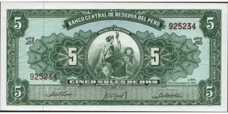 5 soles 1963