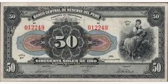 50 soles 1945
