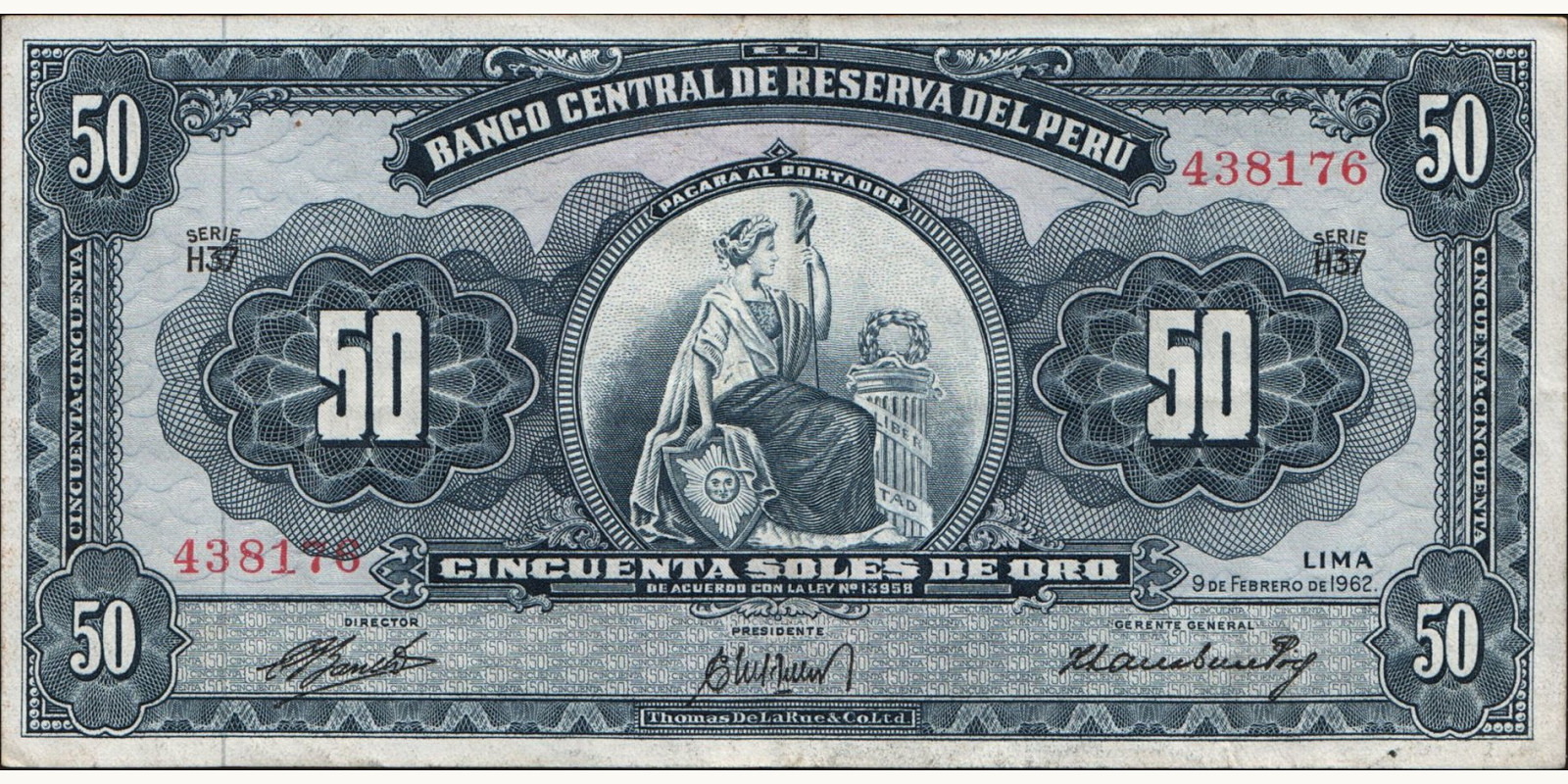 50 soles 1962